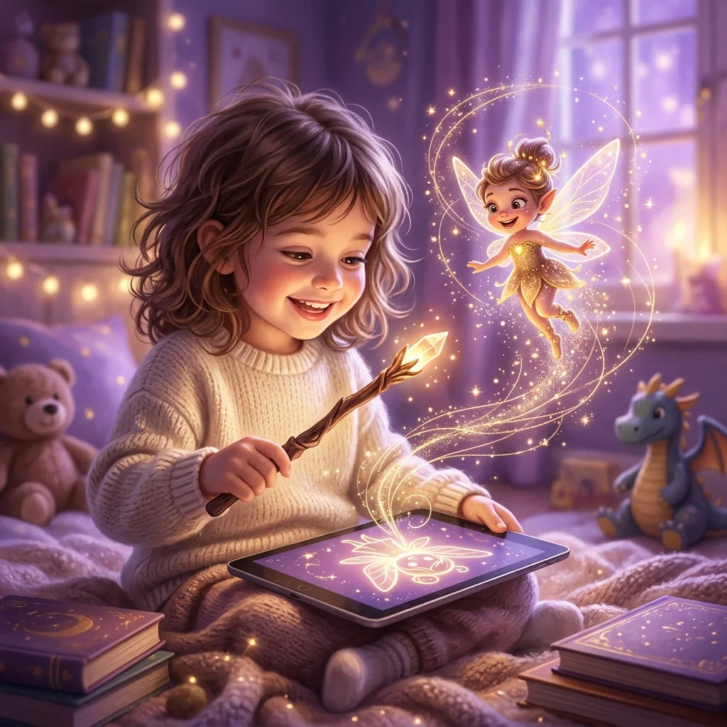WishWand AI Coloring App Screenshot