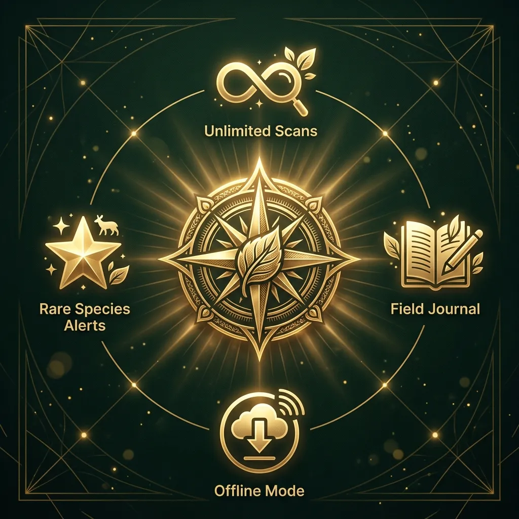ForestForay Premium Journal Screen